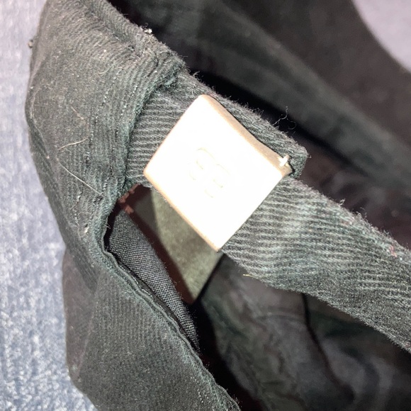 Balenciaga Black Hat with White Embroidery - Picture 5 of 5